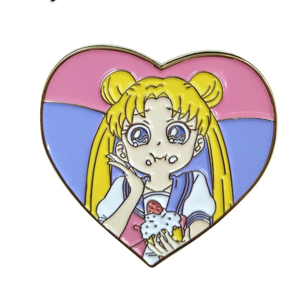 Sailor Moon Enamel Pin /Anime Brooch